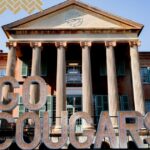 Randolph Hall with Go Cougars!
